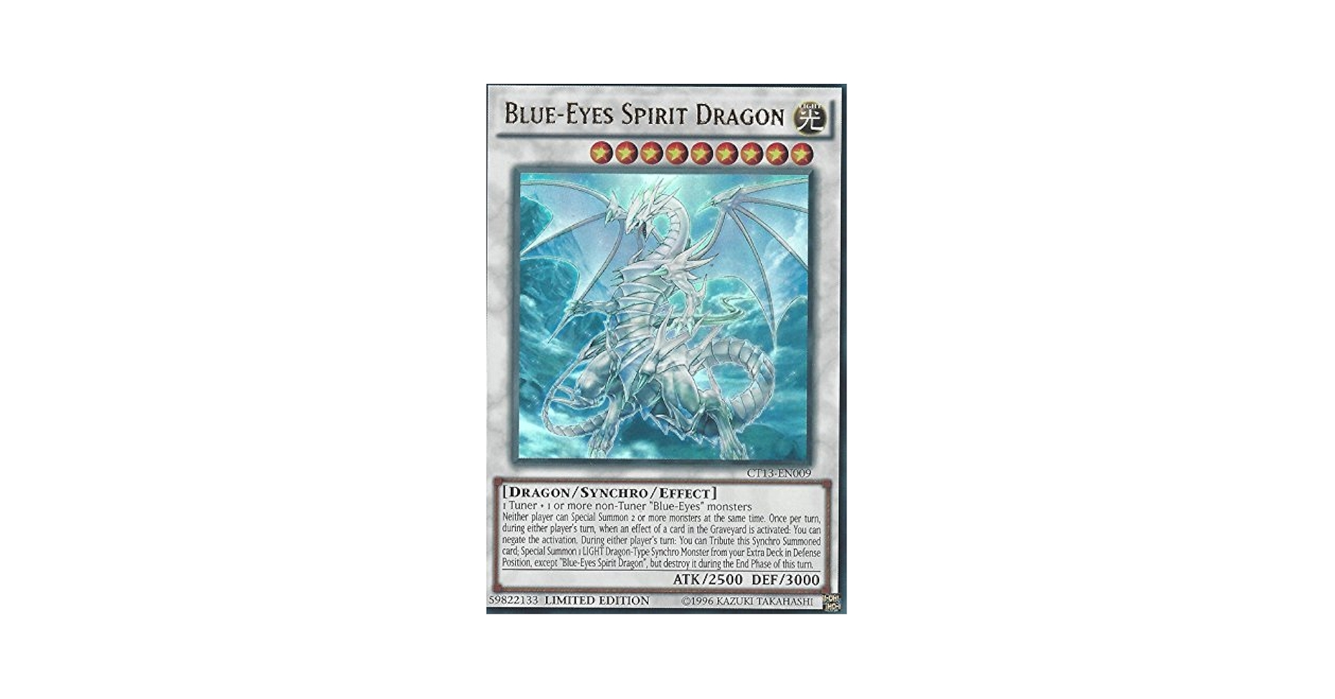 Yugioh Blue-Eyes Spirit Dragon CT13-EN009 - Ultra Rare